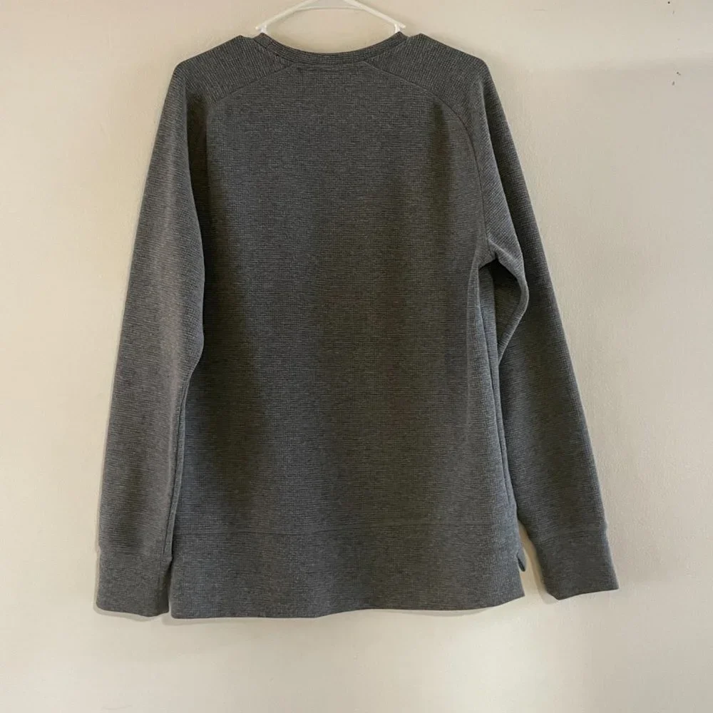 Champion Grey Long Sleeve Shirt - Size M - Picture 4 of 5